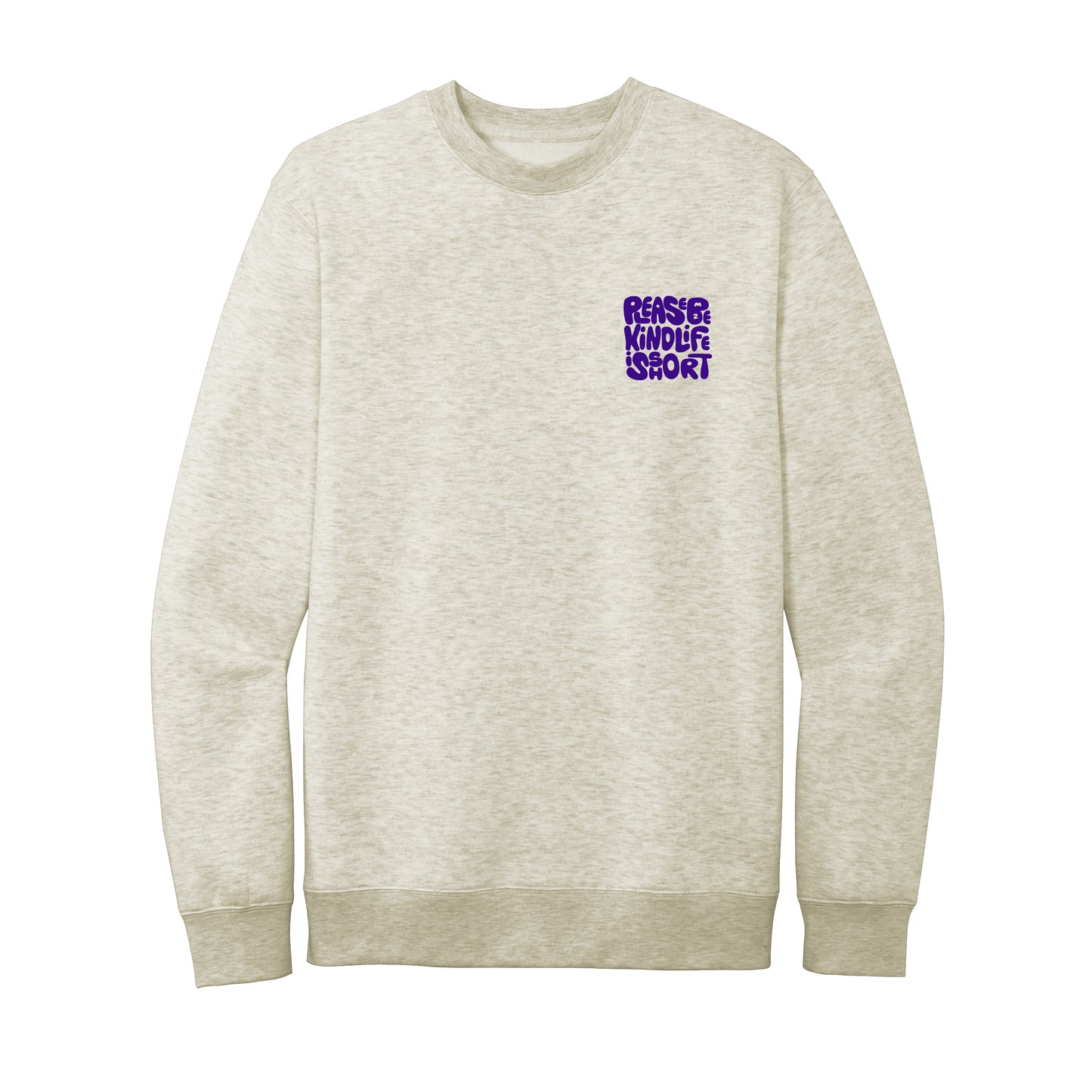 Fleece Crewneck - Oatmeal Heather
