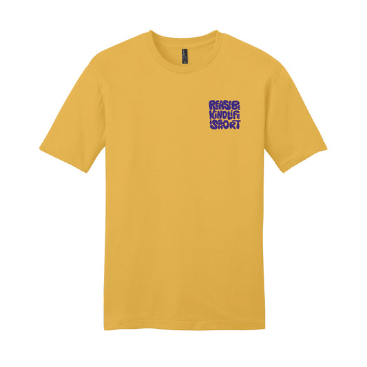 Short Sleeve Tee - Gold